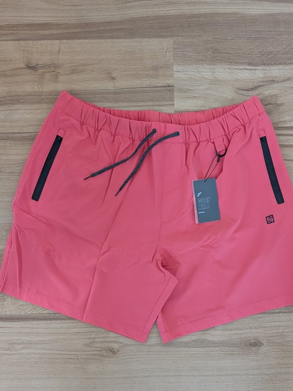 NWT Flag Nor Fail Everyday Shorts 6" Inseam Salmon 3XL Mens Casual Stretch